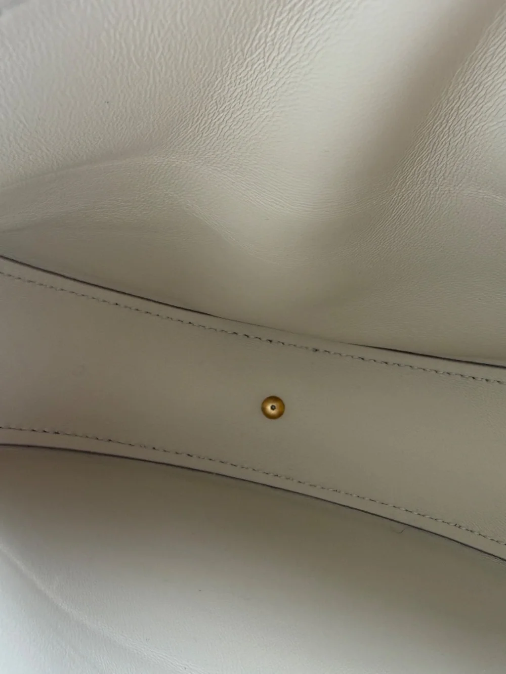 Burberry Bridle 2026 Leather Saddle Style Soap Cream Clutch Bag New